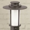 ORION Borne lumineuse Putri, alu moulé inj., brun foncé^ Bornes Éclairage Extérieur