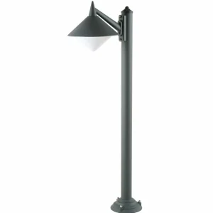 LCD Borne lumineuse robuste Liara résistante à l'eau de mer graphite^ Bornes Éclairage Extérieur