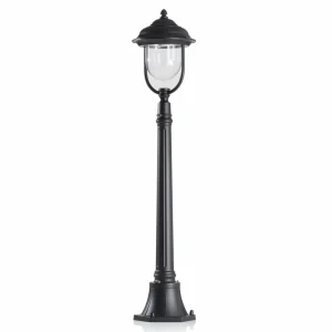 Konstsmide Borne lumineuse romantique Parma noire^ Bornes Éclairage Extérieur