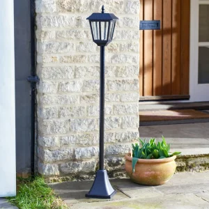 SMART GARDEN Borne lumineuse solaire Metro, 130 cm, noir^ Lampes Décoratives