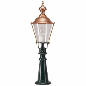 K.S. Verlichting Borne lumineuse traditionnelle Pantar, noir^ Bornes Éclairage Extérieur
