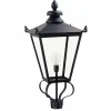 Elstead Borne lumineuse Wilmslow noire à 1 lampe, 82,5 cm^ Bornes Éclairage Extérieur