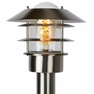 Lucide Borne lumineuse Zico, chrome mat^ Bornes Éclairage Extérieur