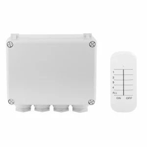Smartwares Boîtier de prises à 3 canaux SH4-99652, extérieur^ Matériel Électrique