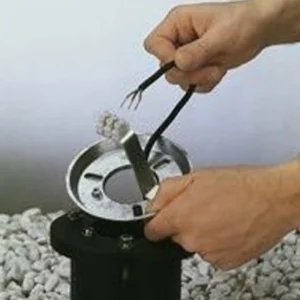 Albert Leuchten Boîtier d’encastrement au sol, 50 cm^ Potelets Extérieurs