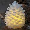 Sirius Bougie LED Clara en forme de pomme de pin, 14 cm^ Lumière De Noël
