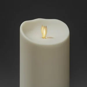 Konstsmide Christmas Bougie LED IP44 blanc crème fondu hauteur 14cm^ Lumière De Noël