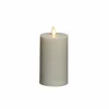 Konstsmide Christmas Bougie LED IP44 blanc crème lisse hauteur 18cm^ Lumière De Noël