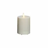 Konstsmide Christmas Bougie LED IP44 blanc crème lisse hauteur 13cm^ Lumière De Noël