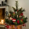 Konstsmide Christmas Bougies de sapin LED à piles blanches 10 pcs^ Lumière De Noël