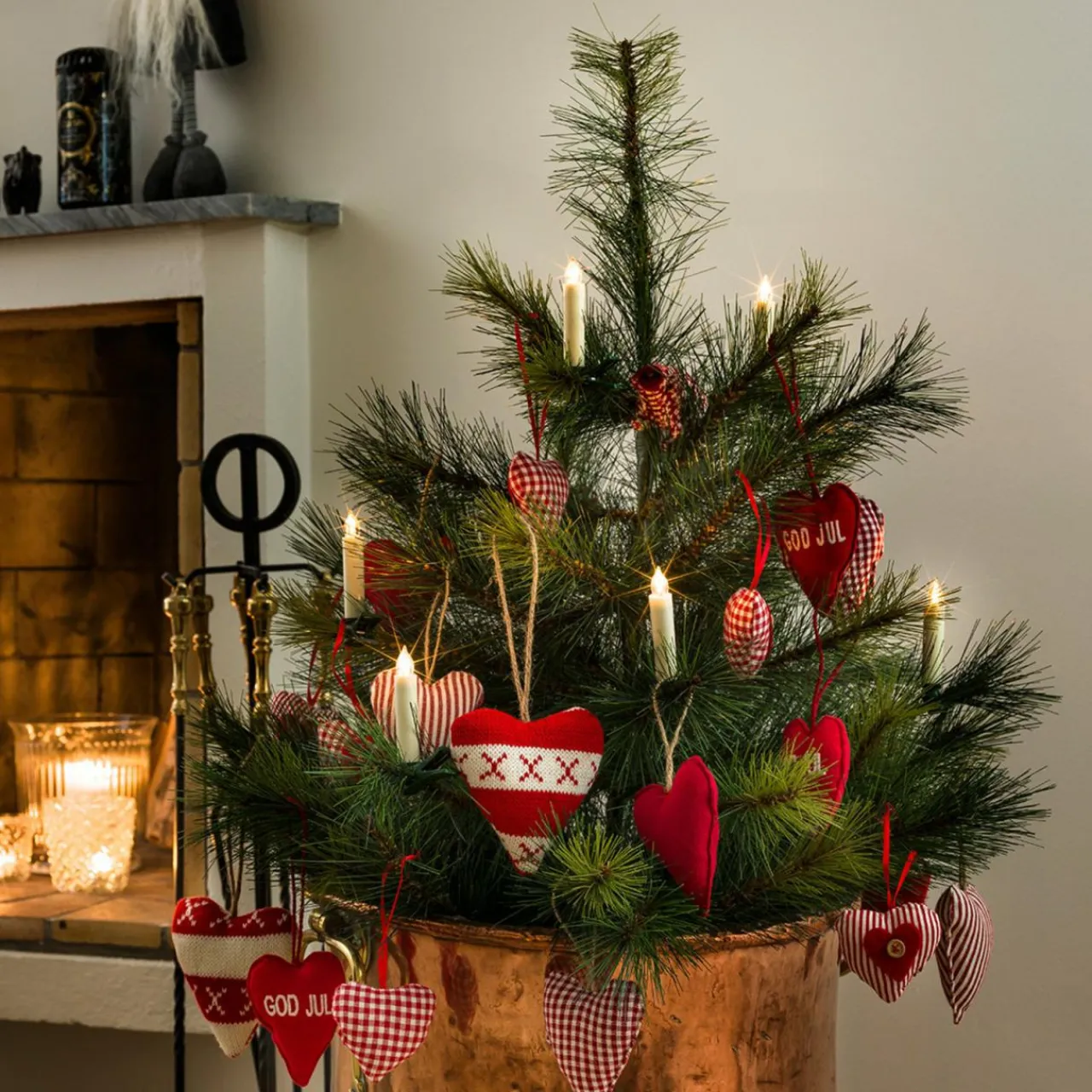 bougies_de_sapin_led__piles_blanches__pcs_0.webp Konstsmide Christmas Bougies de sapin LED à piles blanches 10 pcs^ Lumière De Noël