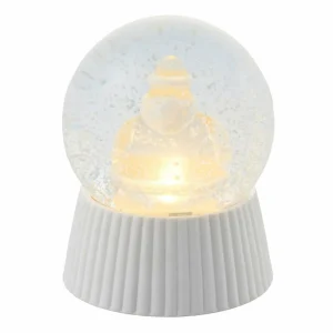 Sirius Boule à neige LED Santa avec effet chute de neige^ Lumière De Noël
