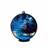 Konstsmide Christmas Boules hologramme 3D, paysage hivernal, 64 LED^ Lumière De Noël