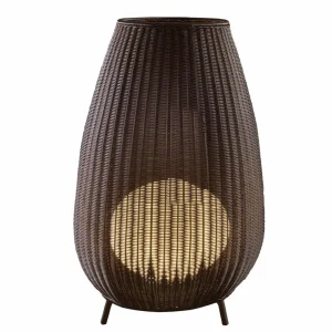 Bover Amphora 02 luminaire de terrasse, brun rotin^ Lampes Décoratives