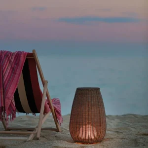 Bover Amphora 01 luminaire de terrasse, brun rotin^ Lampes Décoratives