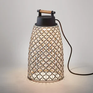 Bover Nans M/49 Lampe de table LED pour l'extérieur, marron^ Lampes Décoratives