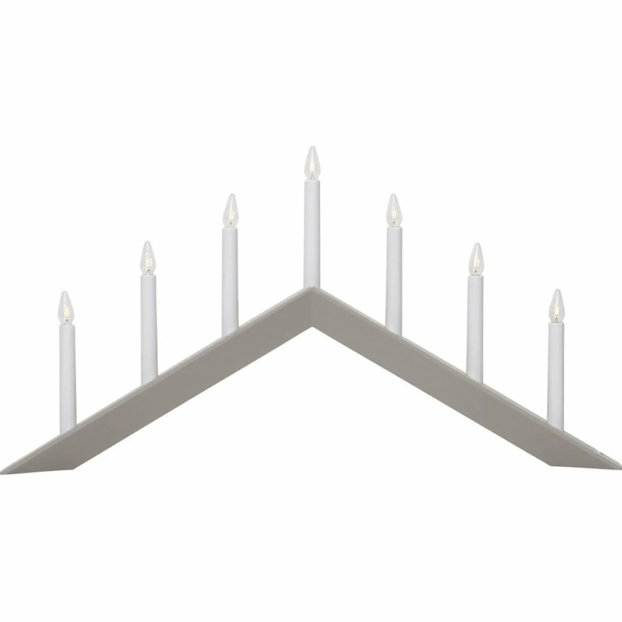 chandelier_arrow_angle_obtus_lampes_blanc_3.webp STAR TRADING Chandelier Arrow, angle obtus, 7 lampes, blanc^ Lumière De Noël