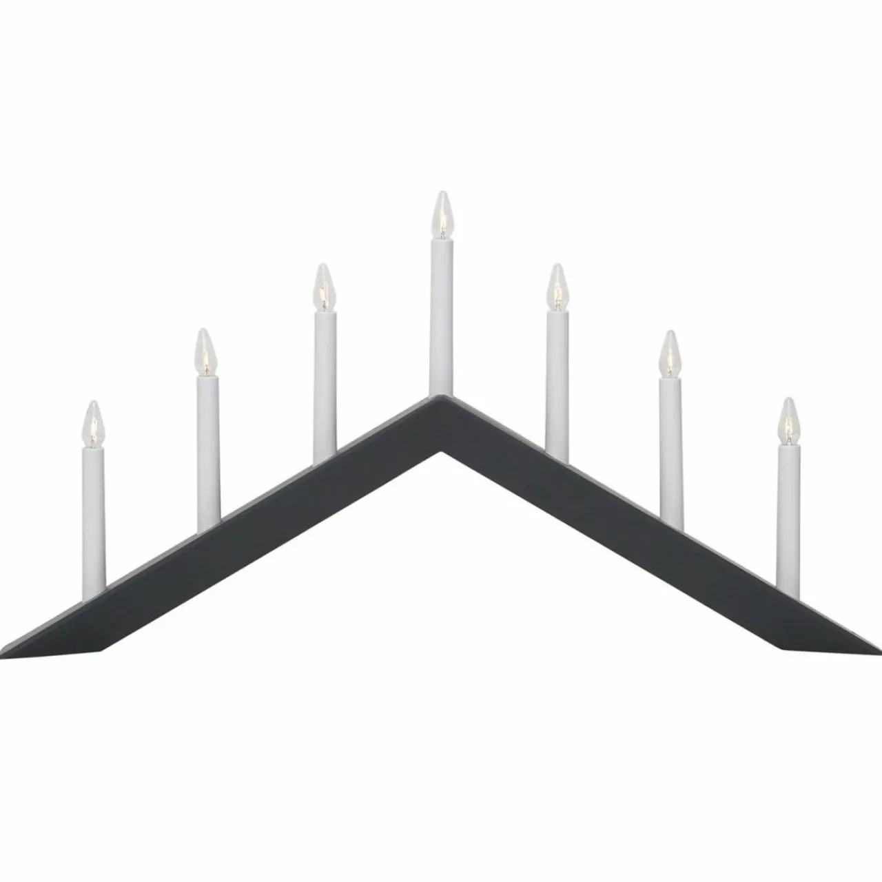 chandelier_arrow_angle_obtus_lampes_blanc_4.webp STAR TRADING Chandelier Arrow, angle obtus, 7 lampes, blanc^ Lumière De Noël