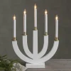 STAR TRADING Chandelier Eli blanc^ Lumière De Noël