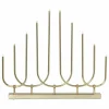 STAR TRADING Chandelier LED Novum, 10 lampes, laiton^ Lumière De Noël