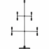 STAR TRADING Chandelier Twice, noir à 9 lampes, 91 cm^ Lumière De Noël