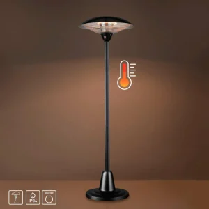 JUST LIGHT. Chauffage terrasse Glow, IP34, 1 500W/3 000W^ Meubles & Aménagements