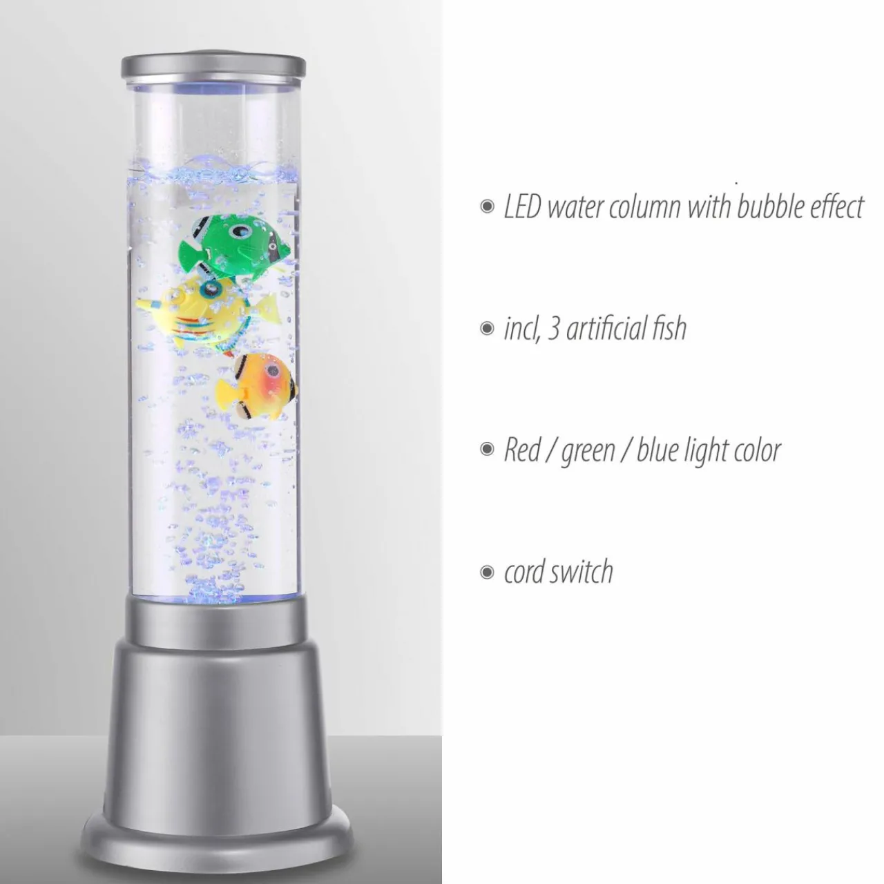 colonne_deau_ava_avec_led_et_poissons_cm_3-1.webp JUST LIGHT. Colonne d’eau Ava avec LED et poissons, 36 cm^ Lampes Décoratives