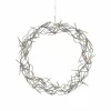 STAR TRADING Couronne LED Curly, blanc chaud, Ø 30 cm^ Lumière De Noël