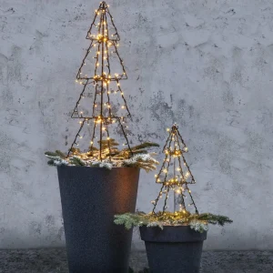 STAR TRADING Déco d’extérieur LED Light Tree Foldy, 50 cm^ Lumière De Noël