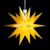STERNTALER Déco intérieure - étoile 18 branches Ø 12 cm jaune^ Lumière De Noël
