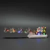 Konstsmide Christmas Déco table Bonhomme de neige traîneau LED colorées^ Lumière De Noël