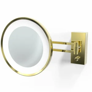 Decor Walther BS 36 miroir maquillage LED, doré^ Meubles & Aménagements