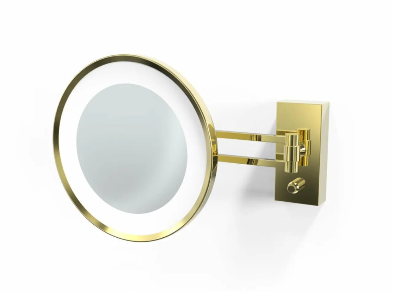 Decor Walther BS 36 miroir maquillage LED, doré^ Meubles & Aménagements