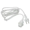 STAR TRADING Douille E27 avec câble Ute, 2,5 m, blanc^ Matériel Électrique
