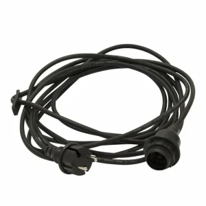 STAR TRADING Douille E27 avec câble Ute, 5 m, blanc^ Matériel Électrique