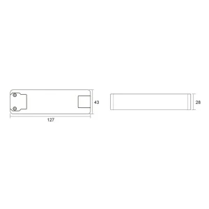 Deko-Light Driver LED Basic, CC, V8-40-1 050 mA/40 V^ Bloc D'Alimentation Courant Constant