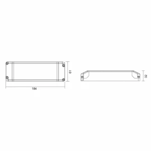 Deko-Light Driver LED Basic, CV, Q8H-24-75 W^ Bloc D'Alimentation Courant Constant