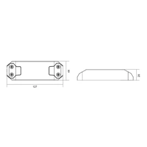 Deko-Light Driver LED Basic, DIM, CC, D35020UF/20 W^ Bloc D'Alimentation Courant Constant