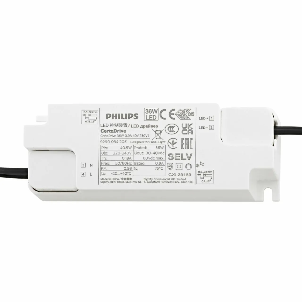 driver_led_powerline_panel_cc__w__ma_0.webp Sigor Driver LED Powerline Panel CC, 36 W, 900 mA^ Bloc D'Alimentation Courant Constant
