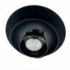 Dyberg Larsen applique d'extérieur Morph, Ø 24 cm, noir, métal^ Appliques Murales Extérieures