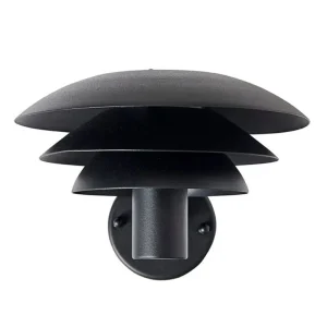Dyberg Larsen DL20 Outdoor mur noir Ø 20cm^ Appliques Murales Extérieures