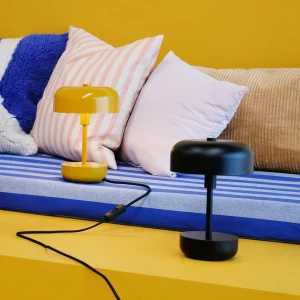Dyberg Larsen Haipot lampe à table LED rechargeable noir^ Lampes Décoratives