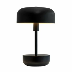 Dyberg Larsen Haipot lampe à table LED rechargeable noir^ Lampes Décoratives