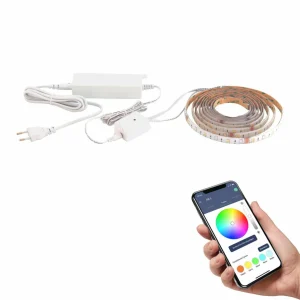 EGLO connect Stripe-Z RGBW ruban LED, 8m^ Lampes Décoratives