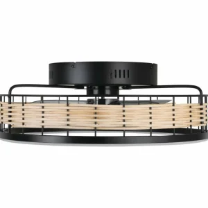 EGLO Frana Plafonnier LED avec ventilateur^ Ventilateurs