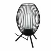 EGLO Fusignano lampe à poser extérieur, noire^ Luminaires De Terrasse