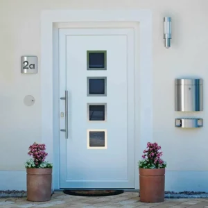 Albert Leuchten Elégante applique d'extérieur 472 avec détecteur^ Appliques D'Extérieur Avec Détecteur