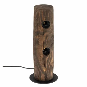 Envostar Beam lampe de table 2 lampes, pin foncé^ Luminaires Durables