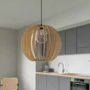 Envostar Clay Suspension en contreplaqué de bouleau Ø 40 cm^ Luminaires Durables