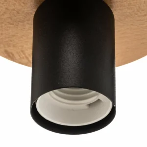 Envostar Esan Plafonnier en bois de hêtre à 1 lampe^ Luminaires Durables